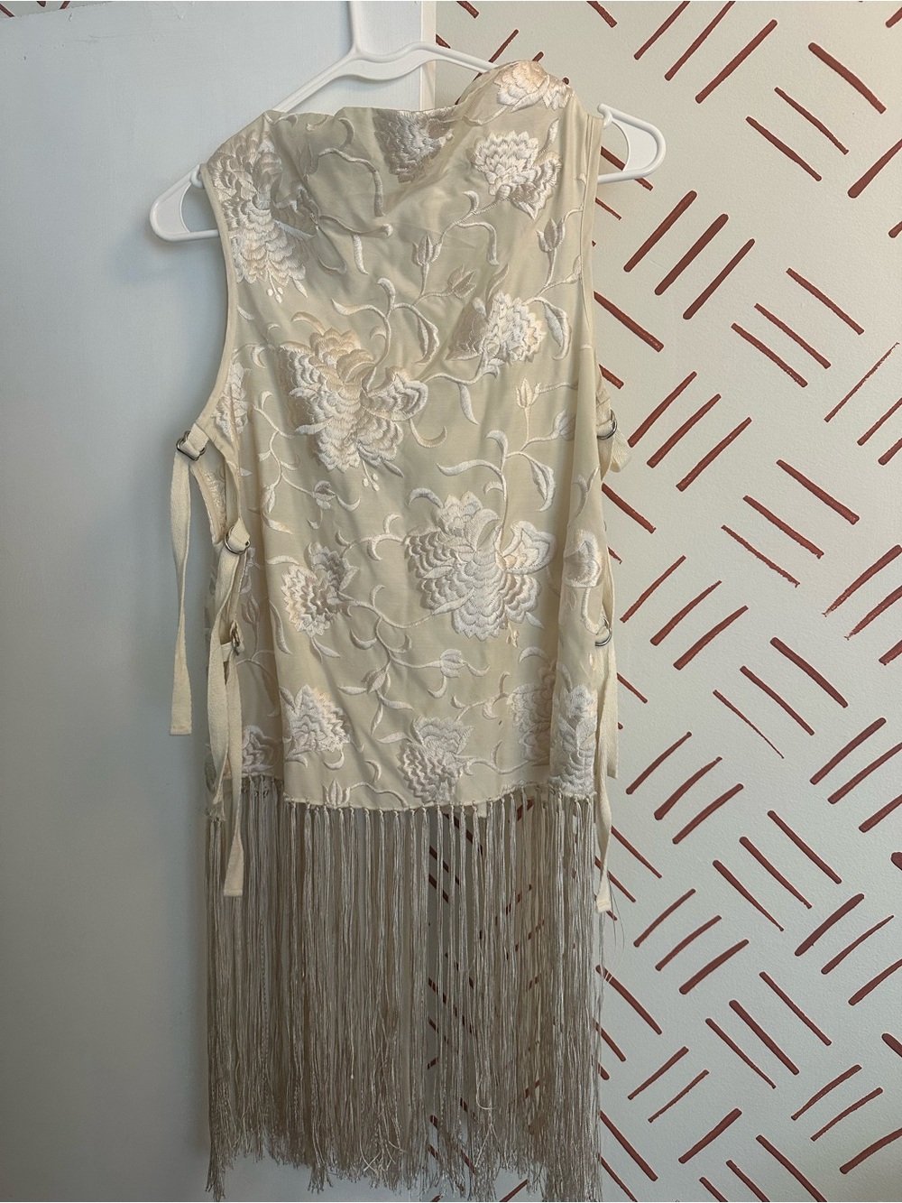 Sea New York Priscilla Fringe Top Vest
